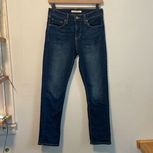 Levi's Dark Wash Classic Mid Rise Skinny Jeans Size 6